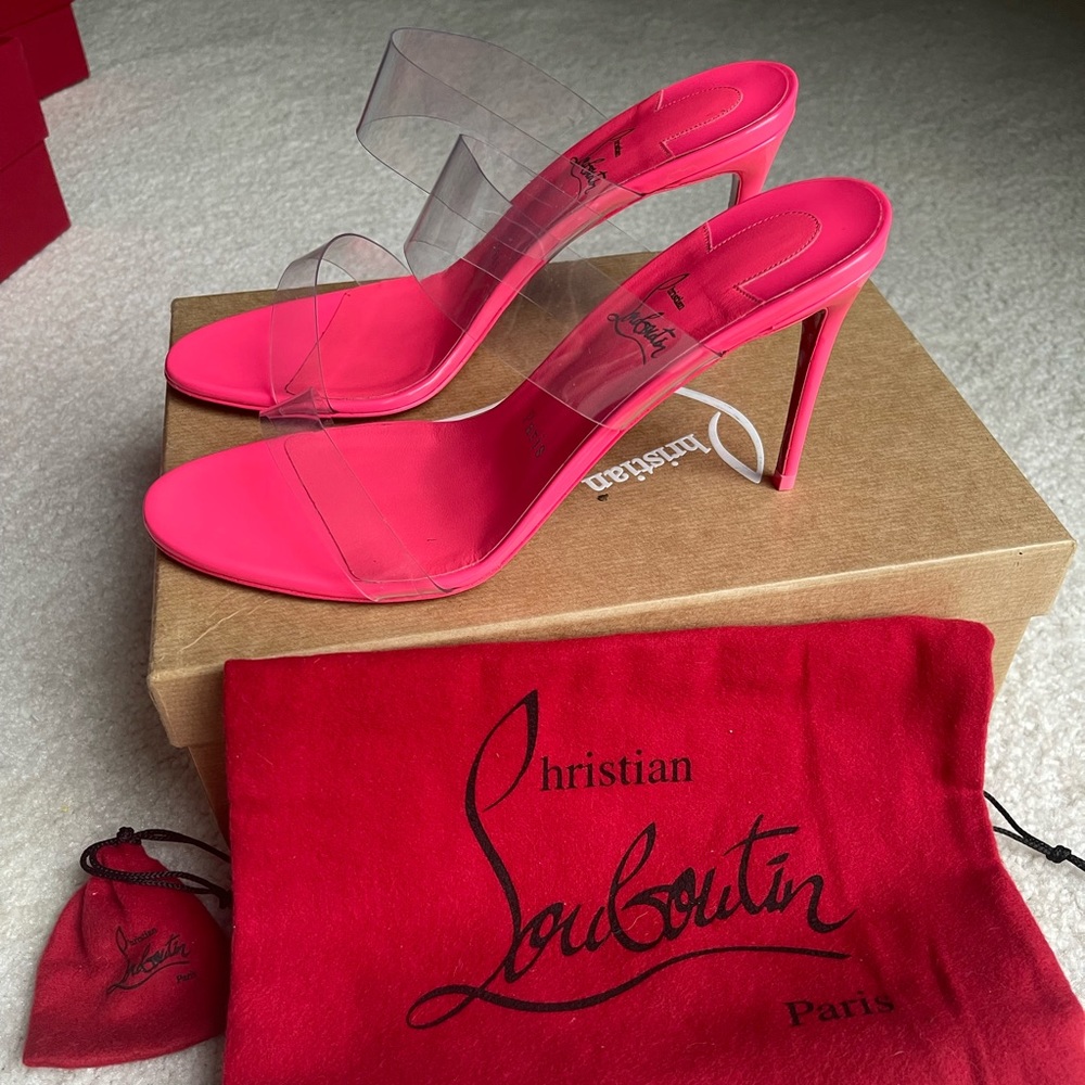 Just Nothing Hot Pink Sandals